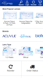 Mobile Screenshot of contactslens.com